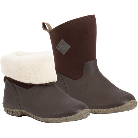 Muck Boots Muckster II Faux Fur Mid Boot Rövid Szárú Csizma Női Barna | WM2900